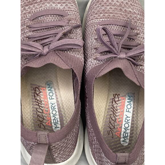 Skechers Air Cooled Women’s Sz. 8.5 Purple Sneakers - Picture 6 of 6